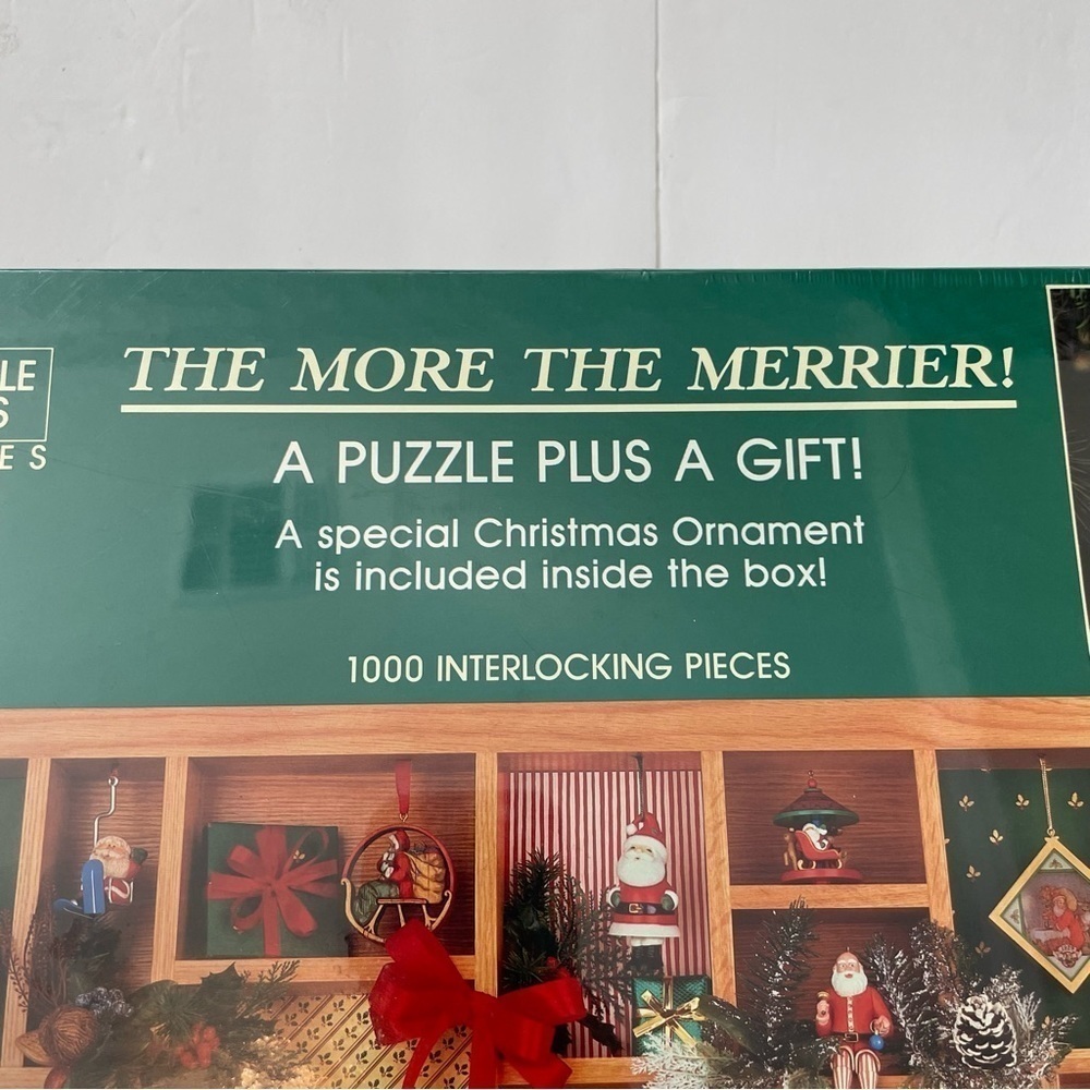 VTG Hallmark Springbok The More the Merrier 1000 pc Christmas puzzle new - Picture 8 of 15